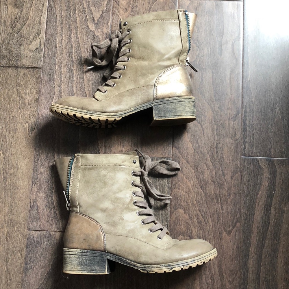 Madden Girl combat boots